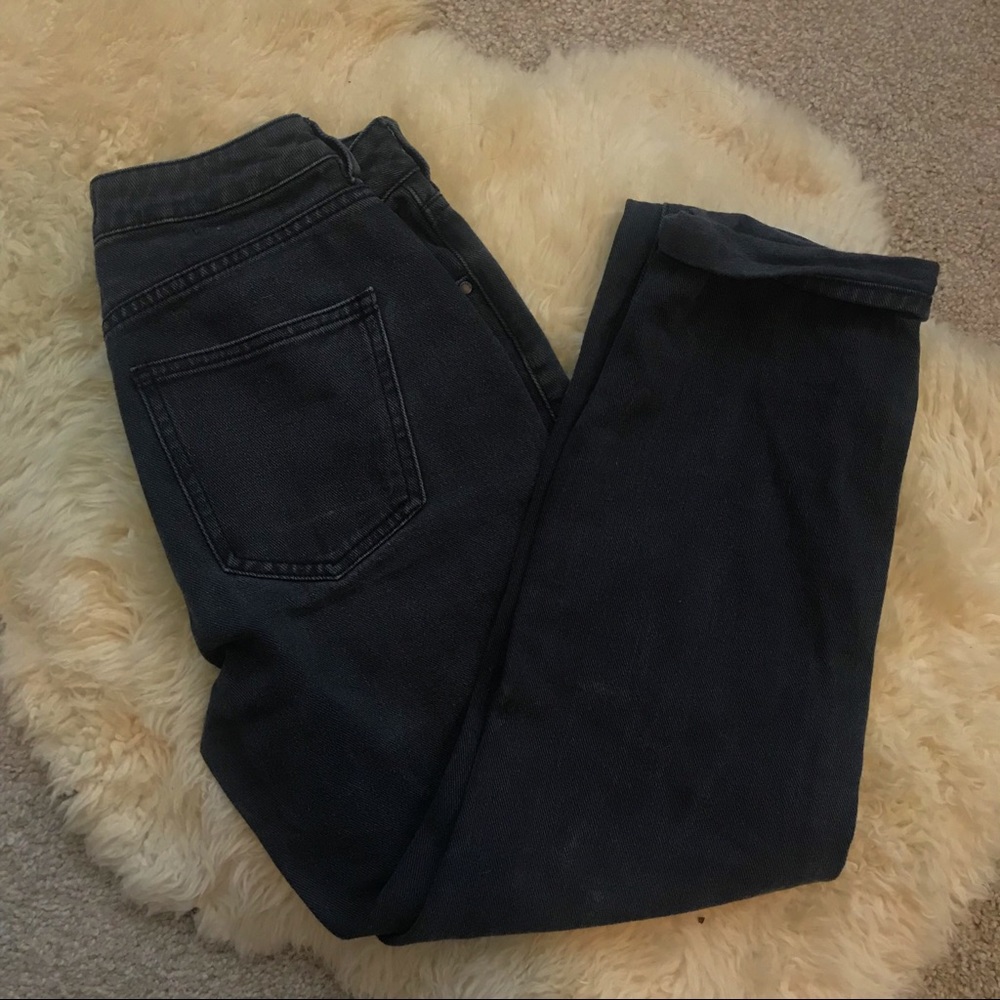 Black mom jeans